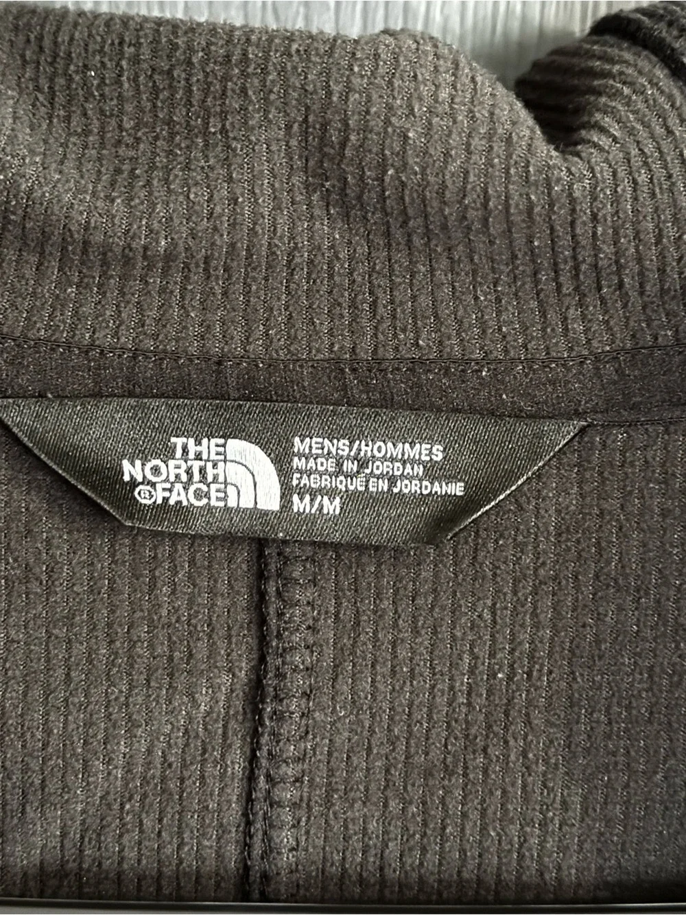 The North Face Men’s M Black Hooded Softshell Jacket Full Zip